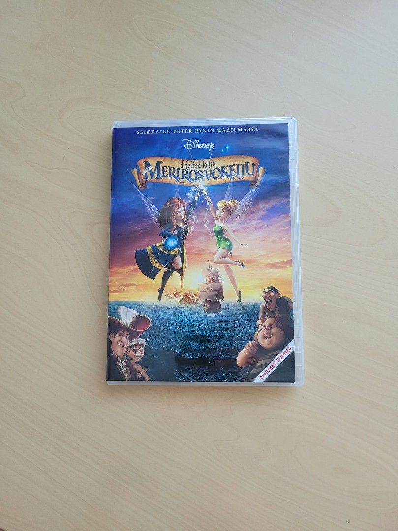 Helinä-keiju ja Merirosvokeiju dvd