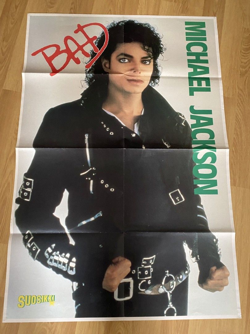 Michael Jackson BAD juliste ( kolme eri )