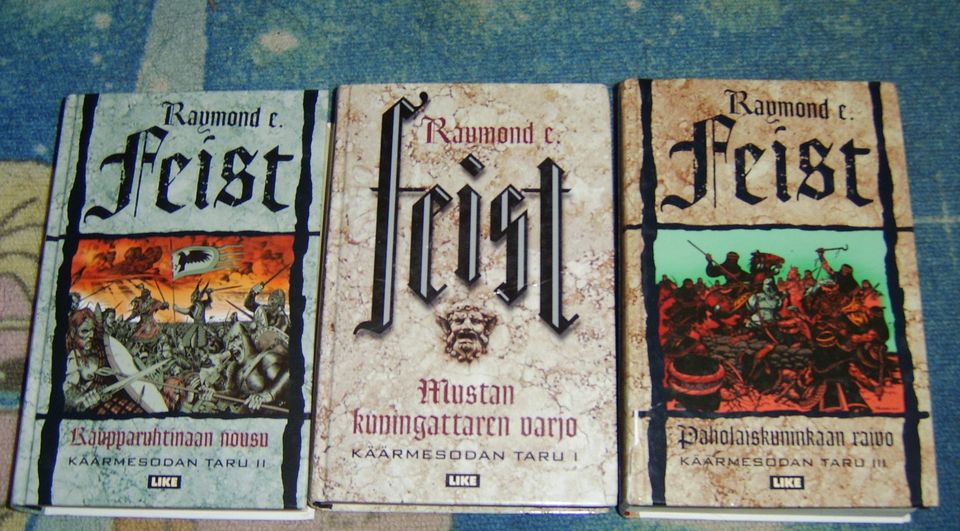 Raymond E. Feist - Käärmesodan taru 1-3