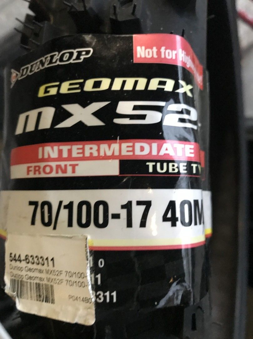 Dunlop Geomax MX52 70/100-17