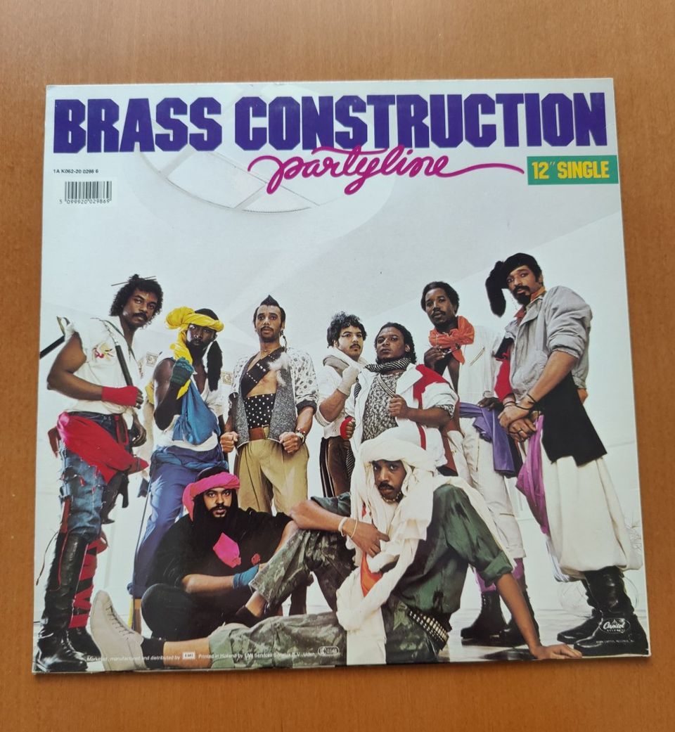 Vinyyli Brass Construction/Partyline 12"/45 rpm