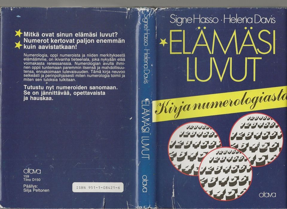 Signe Hasso-Helena Davis: Elämäsi luvut,Otava 1986