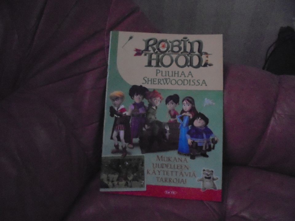 Robin Hood, puuhastelua lapselle