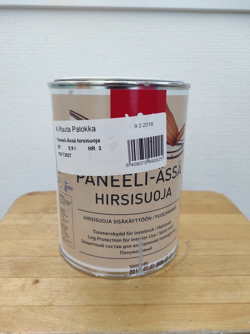 Paneeli-Ässä hirsisuoja, vaaleanruskea