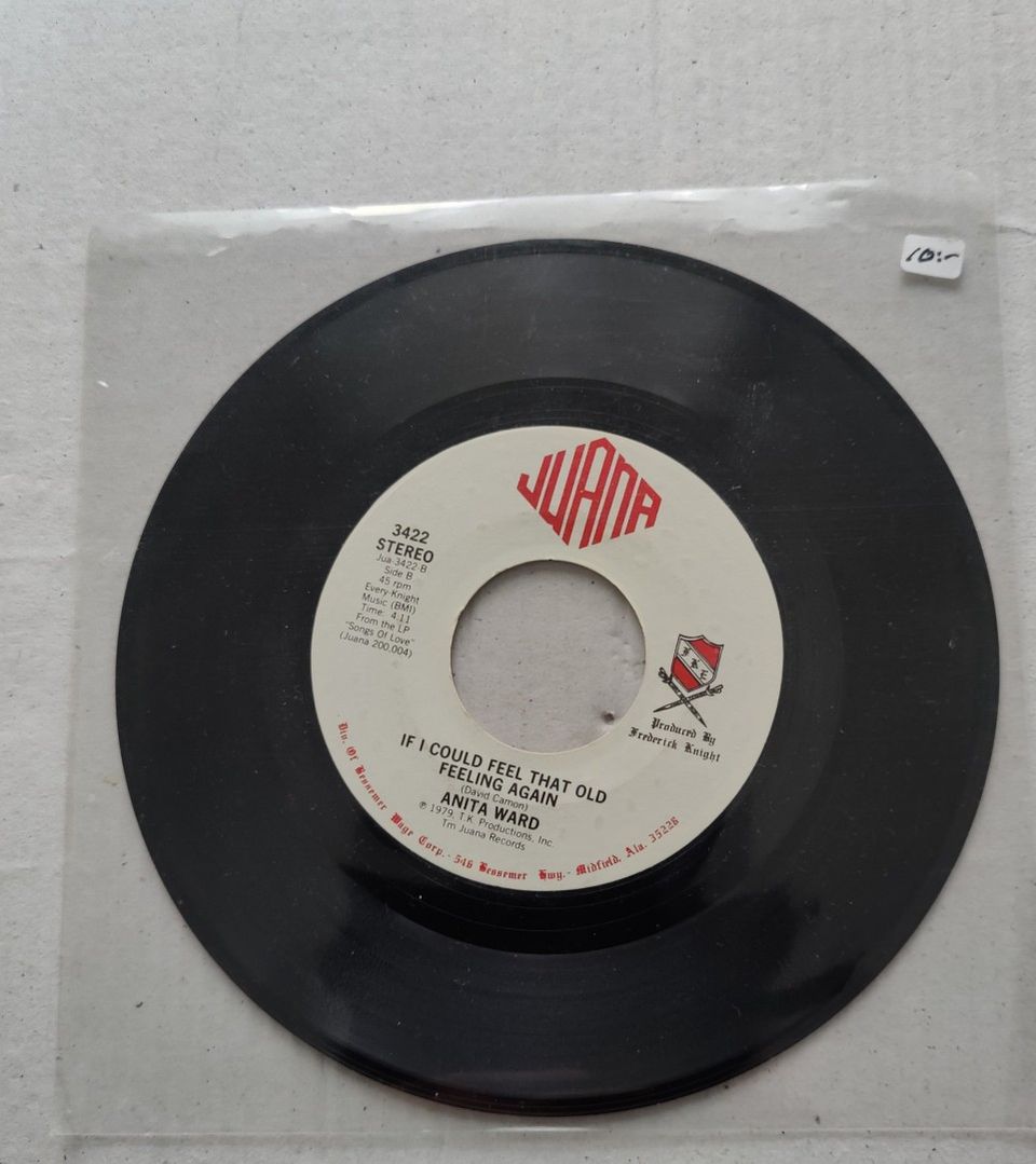 Vinyyli Anita Ward Ring My Bell 7"/45 rpm