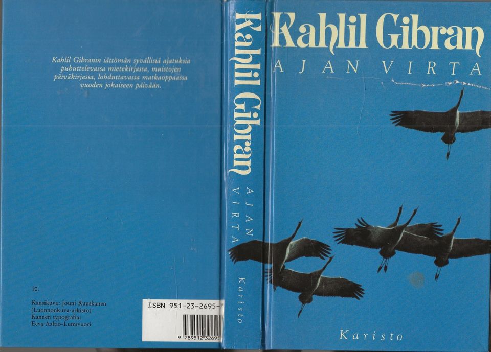 Kahlil Gibran: Ajan virta, Karisto 1989