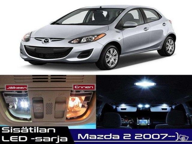 Mazda 2 (DE/DJ) Sisätilan LED -sarja ;5 -osainen