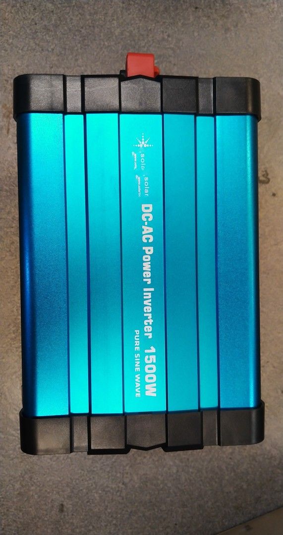 Invertteri siniaalto 12V 1500/3000W kaukokäynnisty