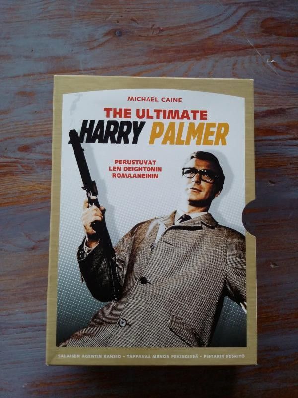 The Ultimate Harry Palmer boksi 3 elokuvaa