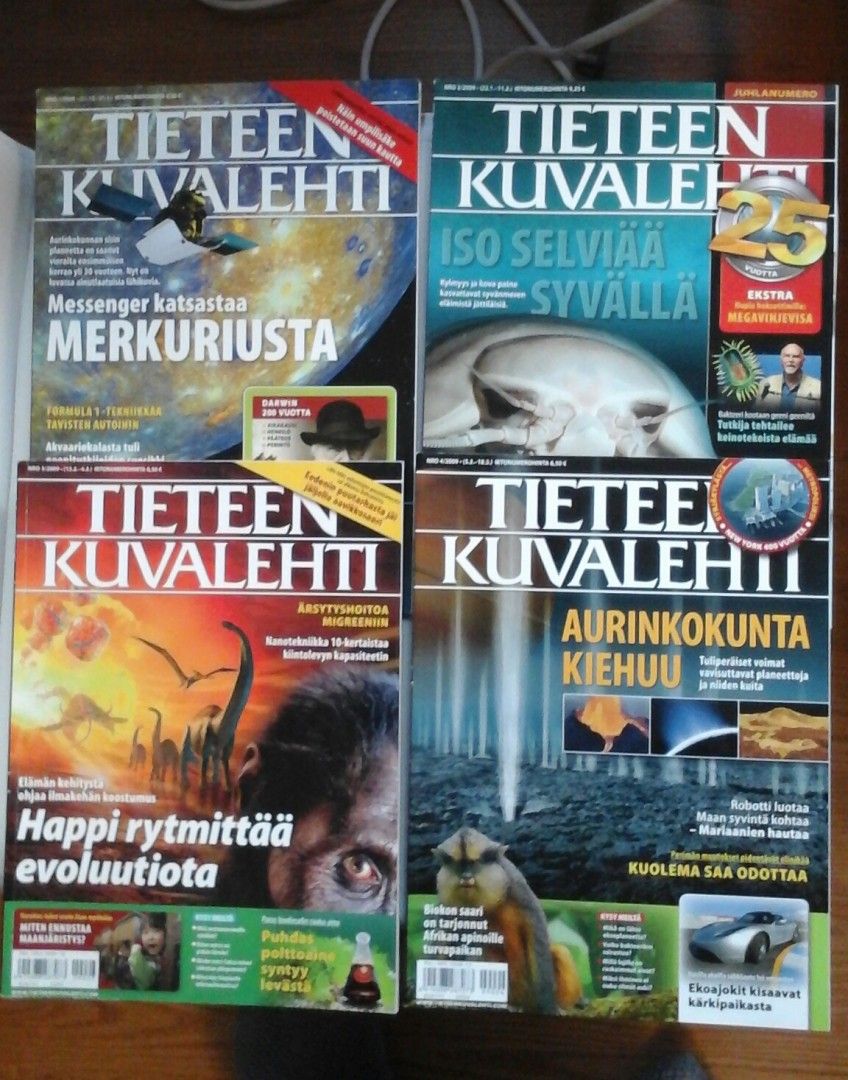 Tieteen kuvalehtiä 2009