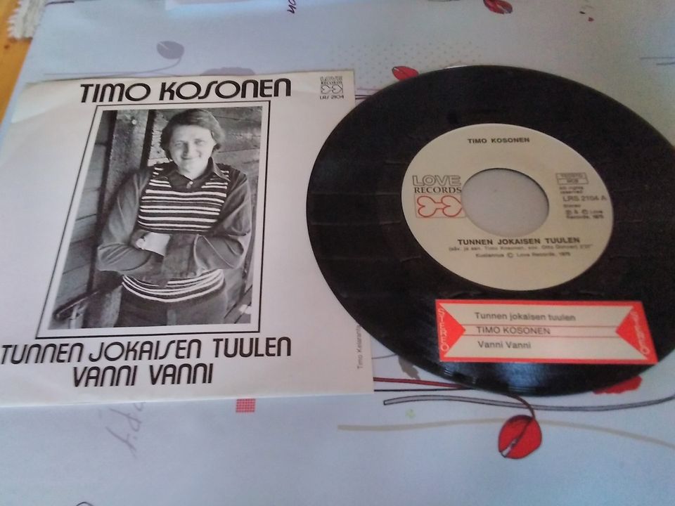 Timo Kosonen 7" Tunnen jokaisen tuulen