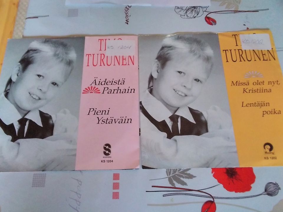 2 Kpl Timo Turunen 7" Single