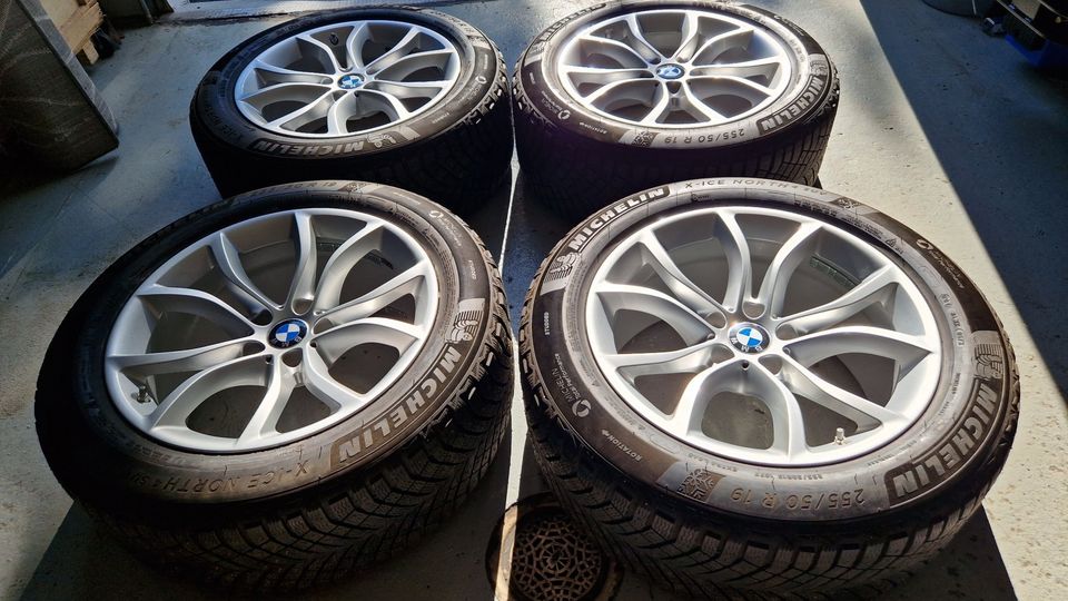 BMW X5 OEM Style 594 + Michelin X-Ice North 4