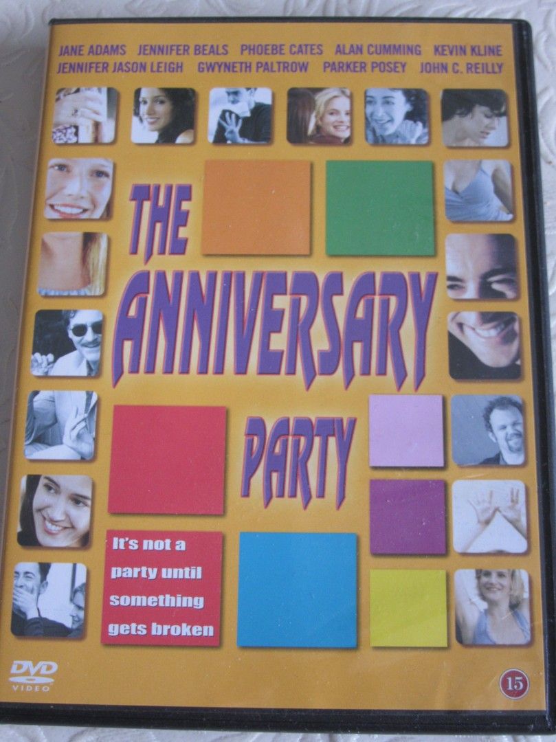 The Anniversary Party dvd