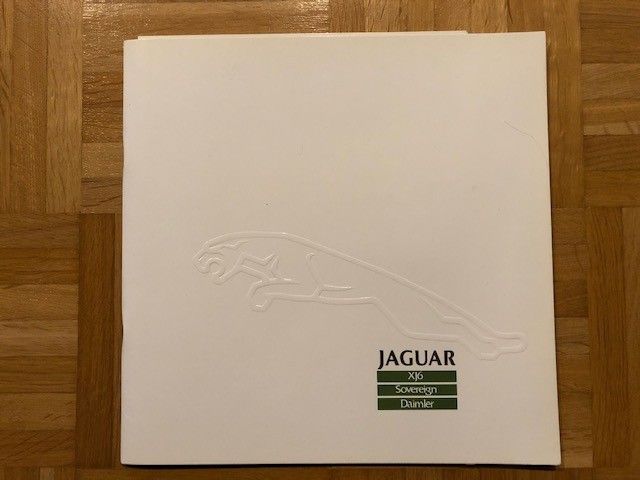 Esite Jaguar XJ6, Sovereign, Daimler vuodelta 1987