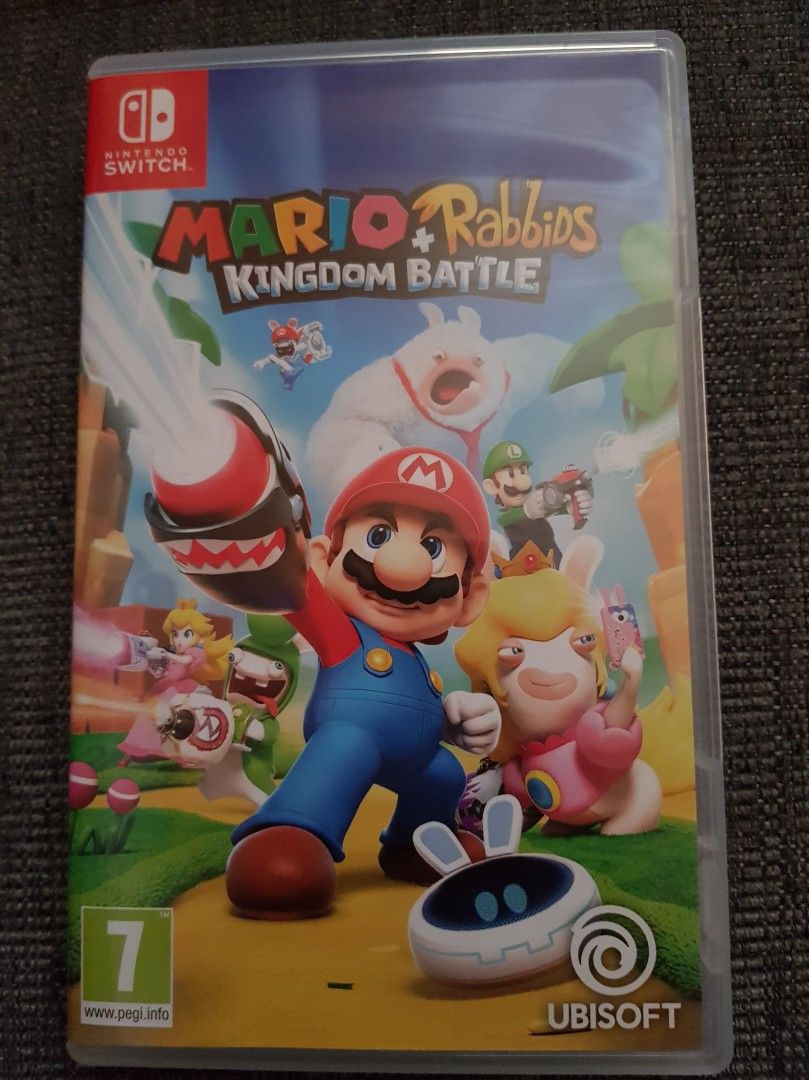 Nintendo Switch-peli Mario+Rabbids Kingdom battle