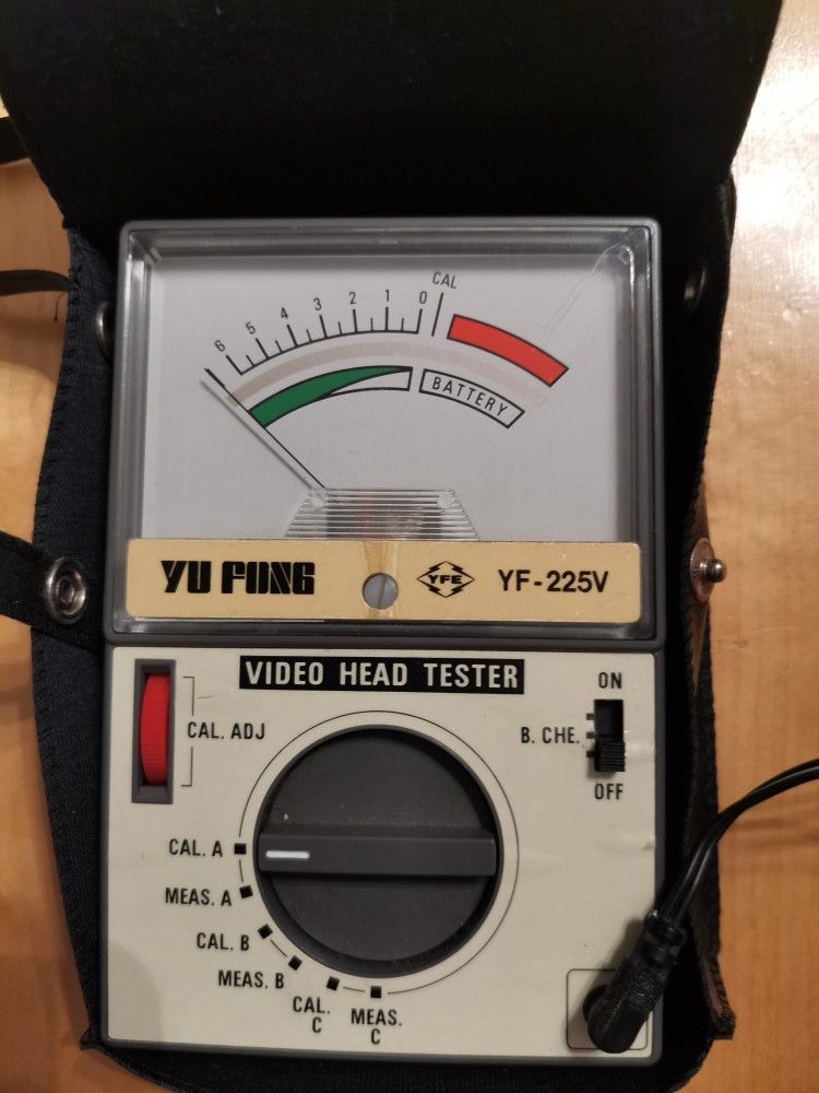 VHS kuvapäätesteri Yu fong YF-225V