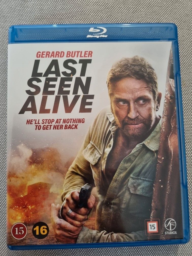 Last seen alive Blu-Ray