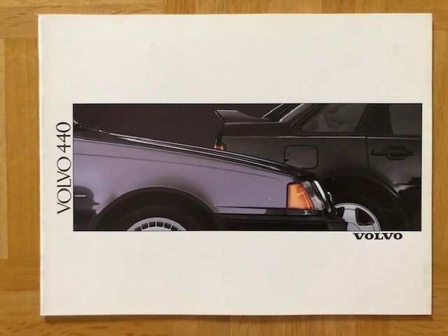 Esite Volvo 440 - vuodelta 1989