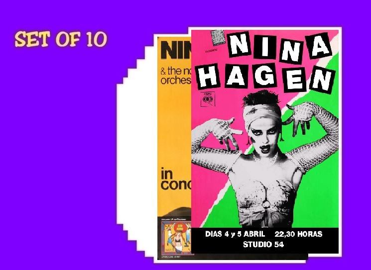 NINA HAGEN postikortti 10kpl