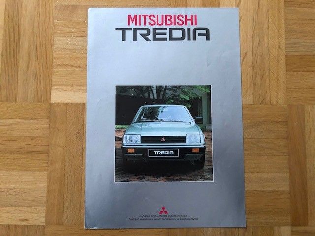 Esite Mitsubishi Tredia vuodelta 1983