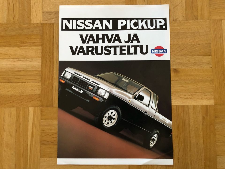 Esite Nissan Pickup D21, myös King Cab