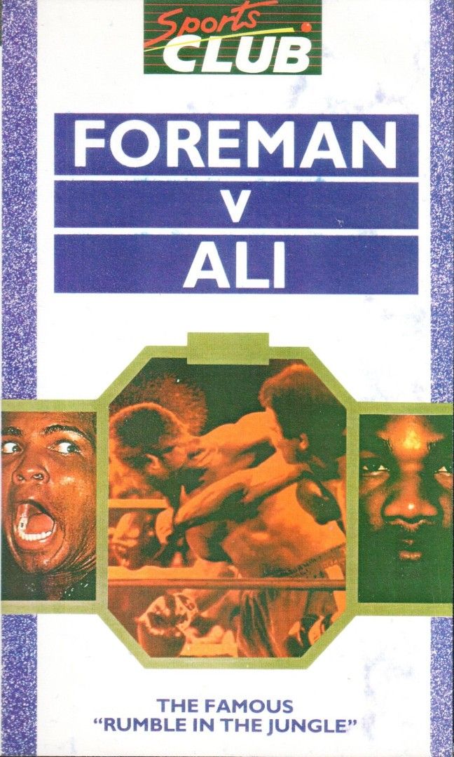 Foreman vs Ali 1974 VHS