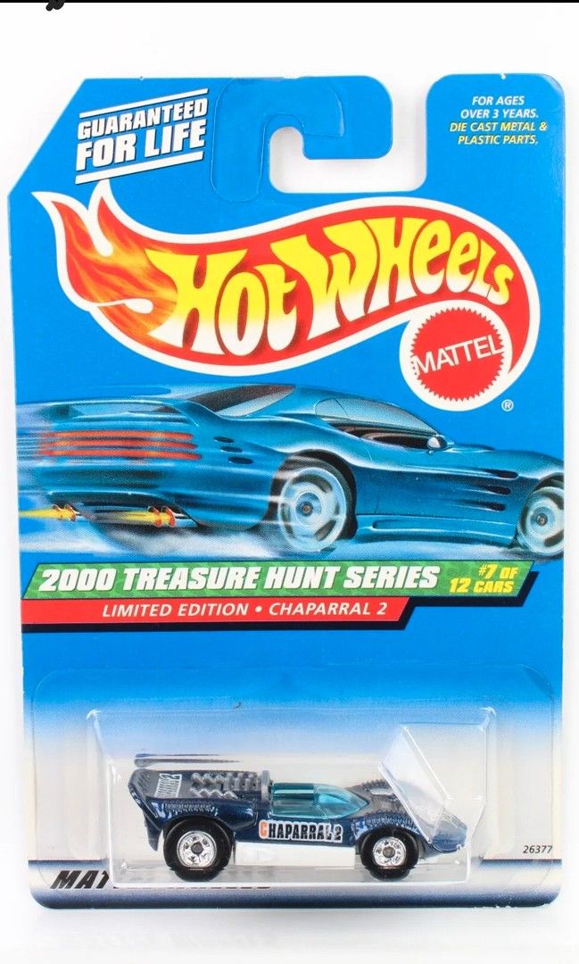 2000 Hot Wheels TREASURE HUNT Chaparral 2