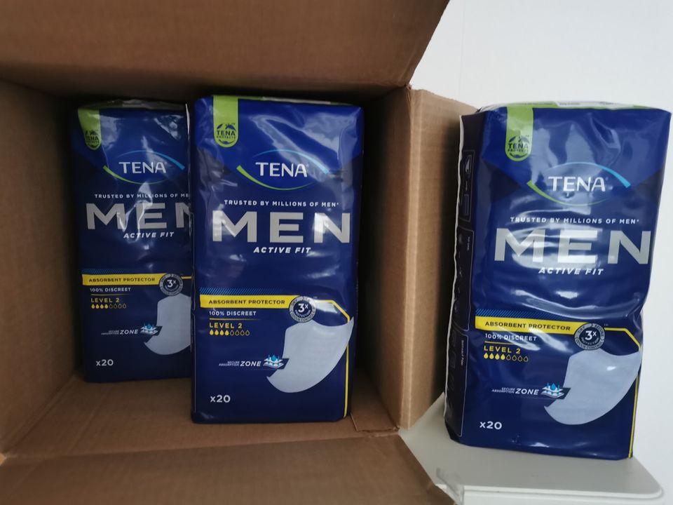 Level 2 for Men TENA   laatikko 120 kpl