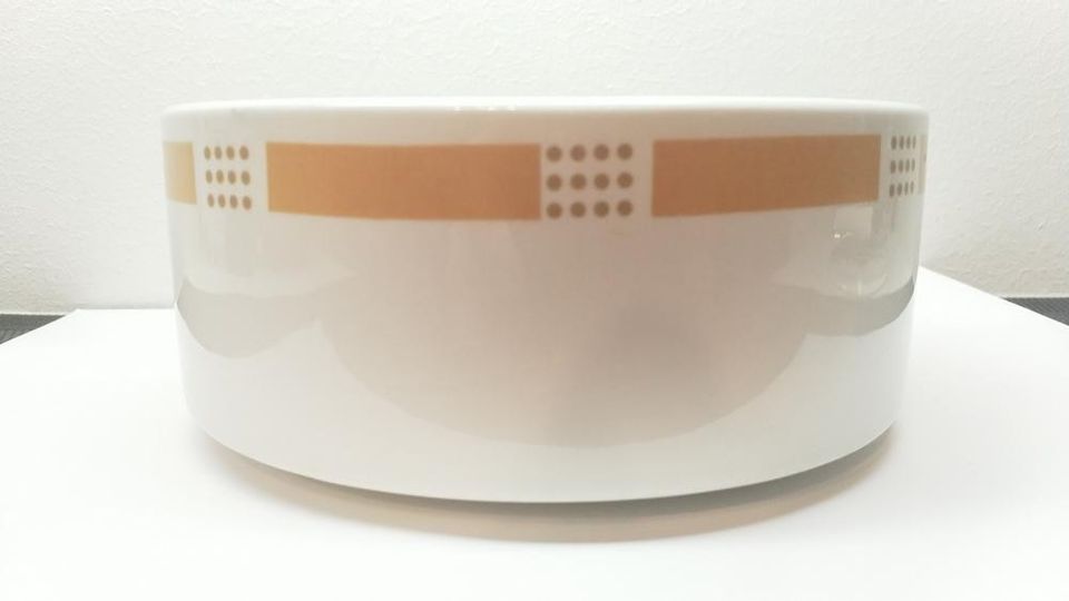 Arabia abstrakti kulho malli E, design Göran Bäck