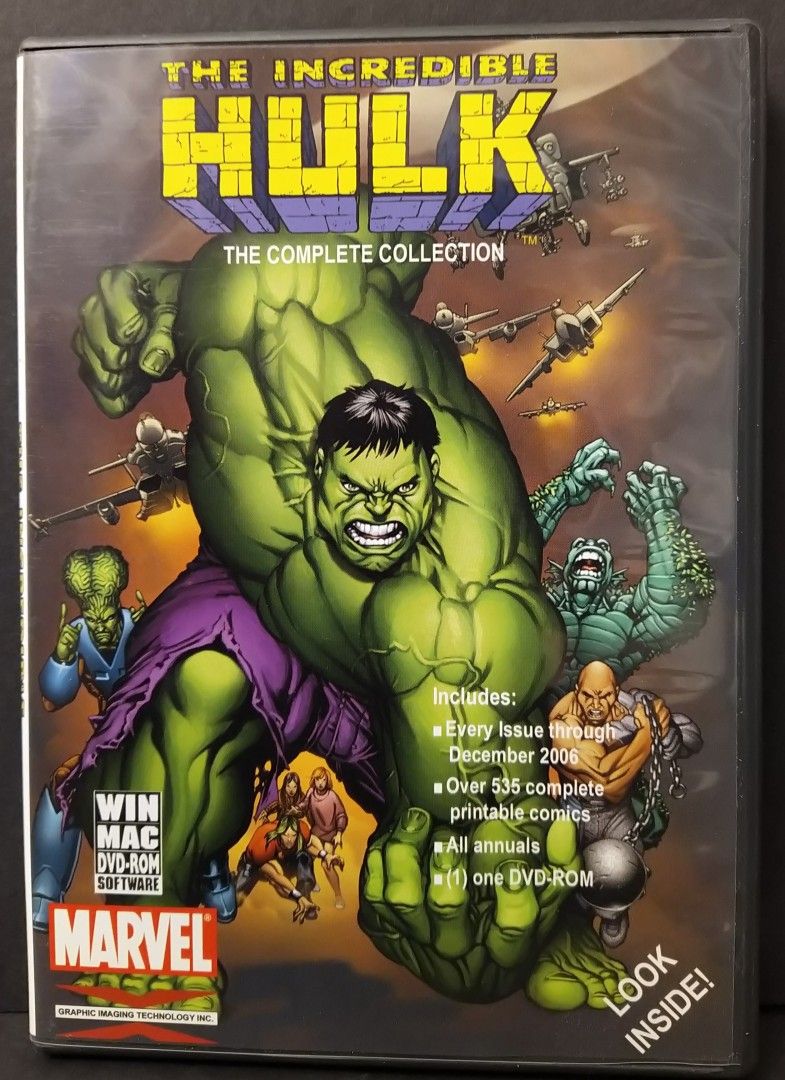 Figuurit, yms. 060 Hulk DVD-Rom