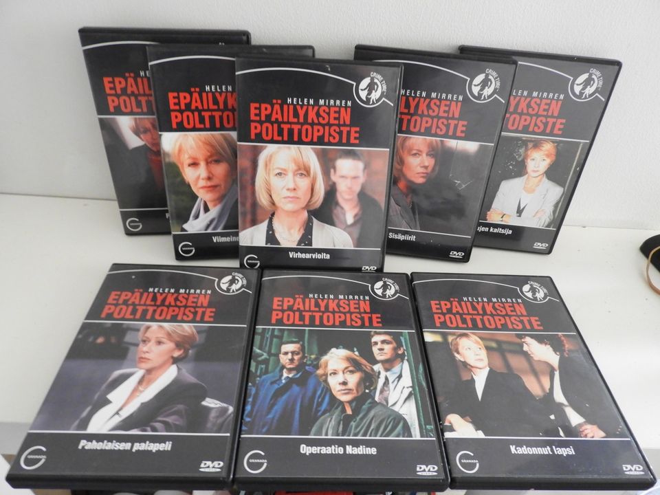 Helen Mirren DVD elokuvat 8 Kpl