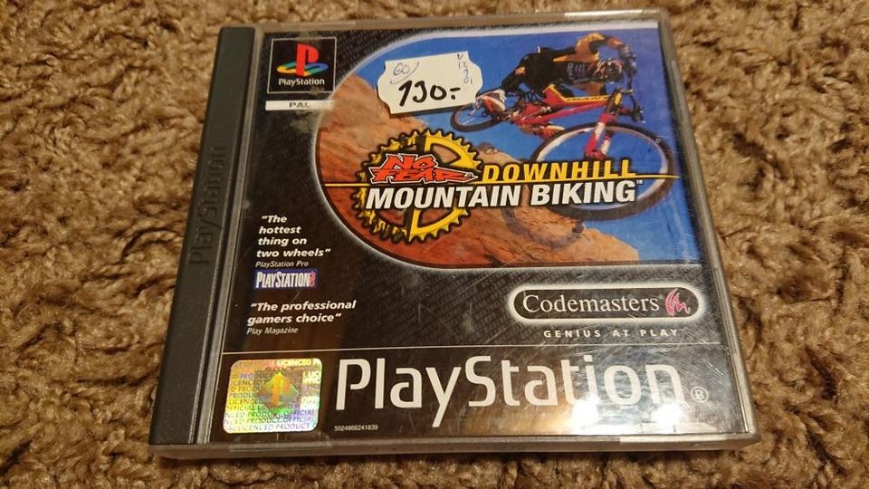 No Fear Downhill Mountain Biking (PS1)