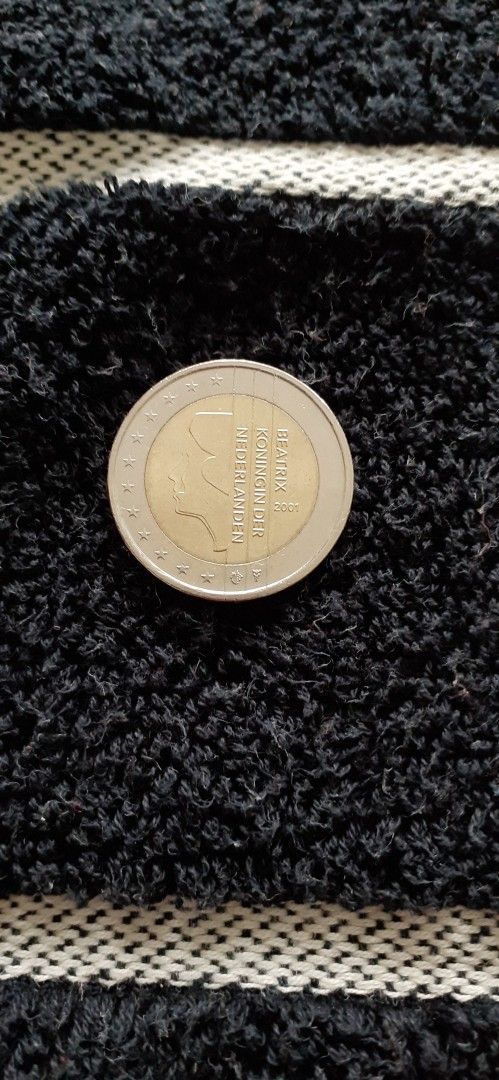 2 euroa Alankomaat 2001