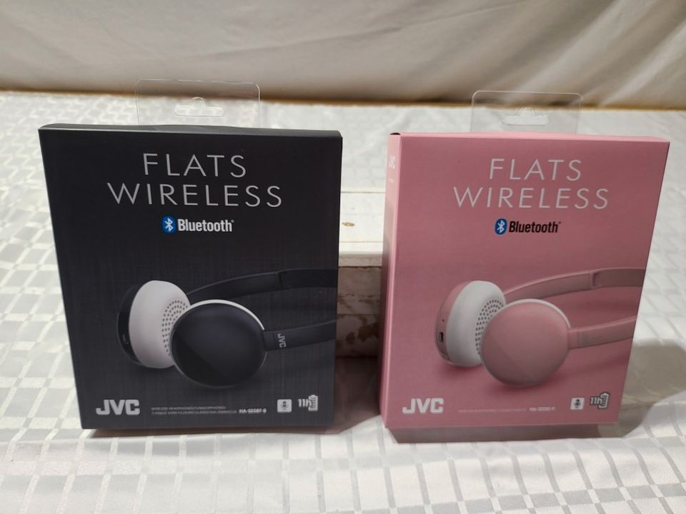Uudet jvc Bluetooth kuulokkeet pinkki tai musta