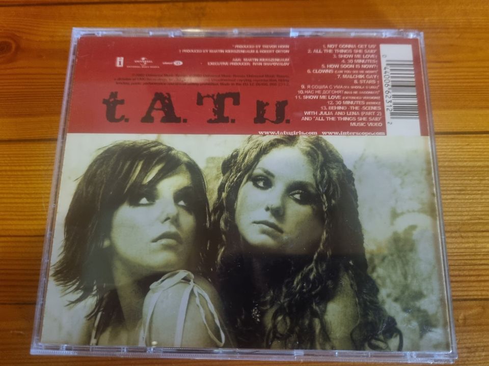 T. a. T. u. CD