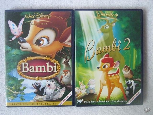Bambi ja Bambi 2 -dvd:t, Imatra/posti
