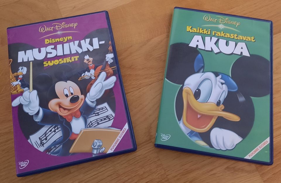 Disney DVD elokuvia