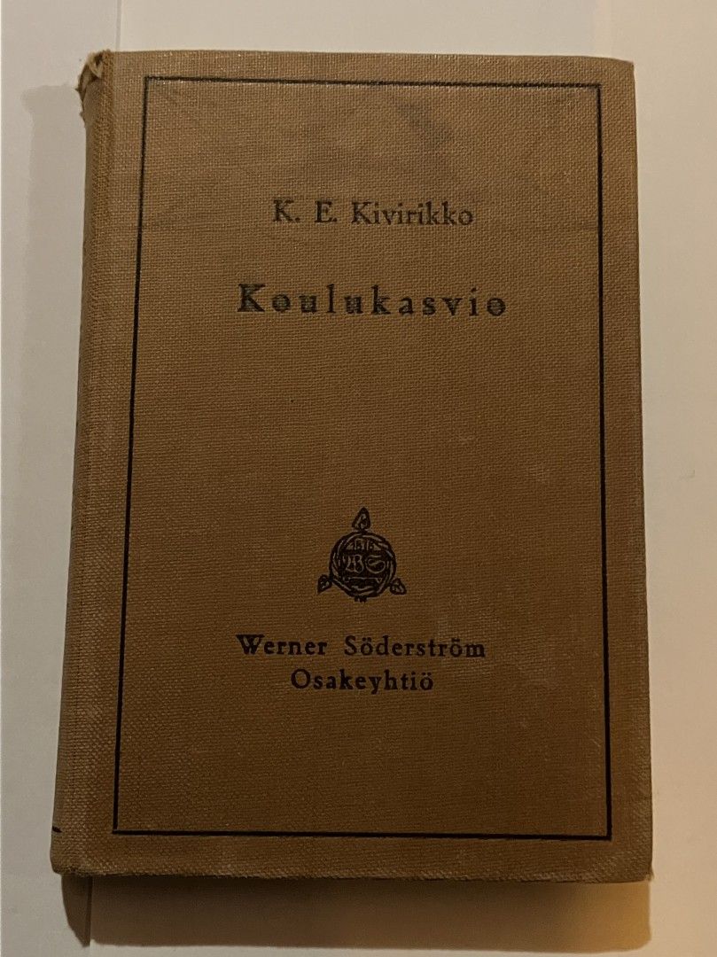 K.E. Kivirikko : Koulukasvio 1939