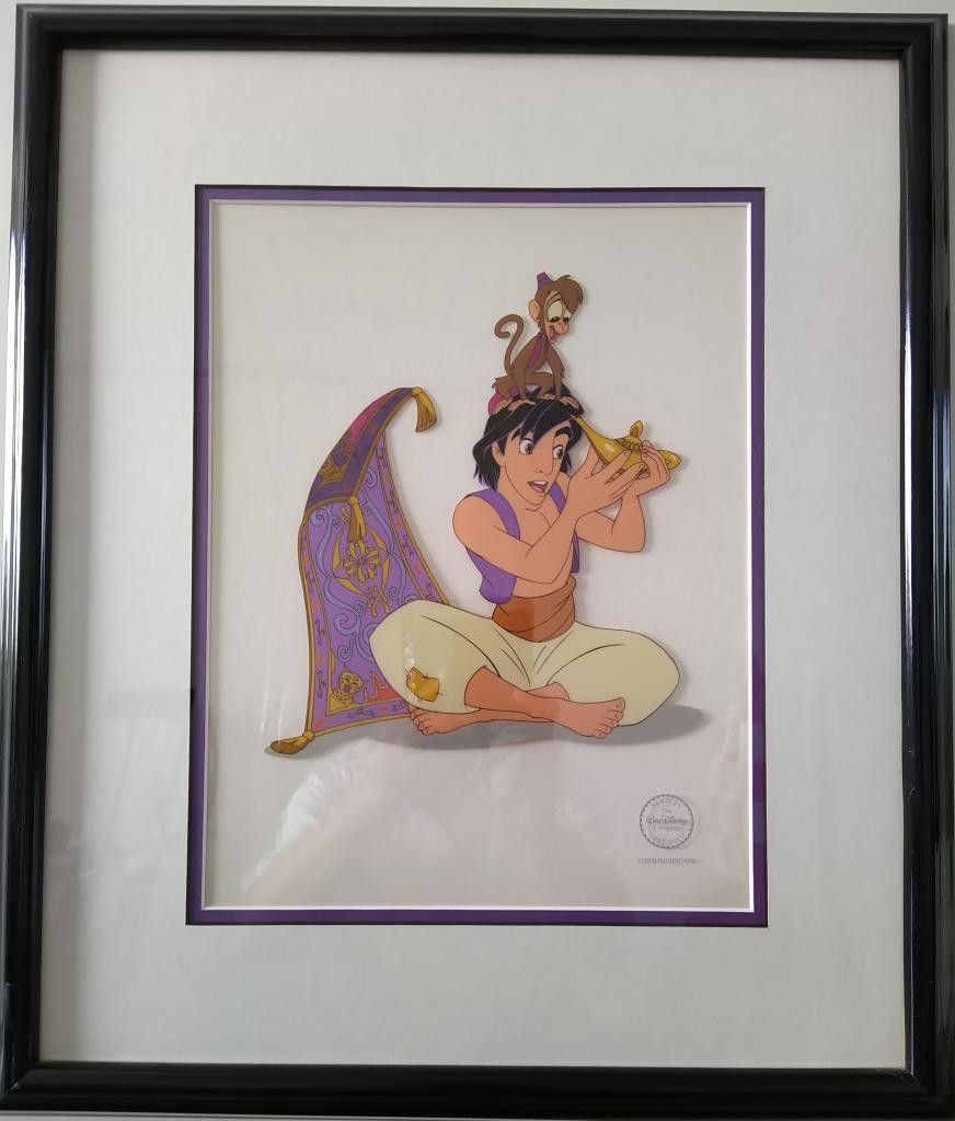 Lithograph 169 Disney Aladdin