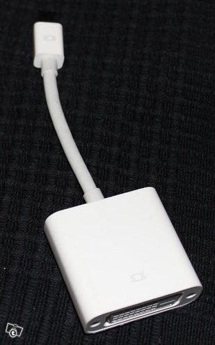 Apple Mini-DisplayPort DVI -adapteri - käytetty