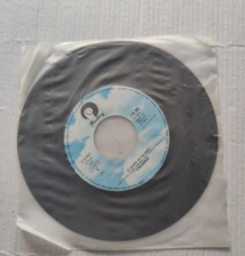 Vinyyli Frederik/Ii (siellä on se joki) 7"/45 rpm