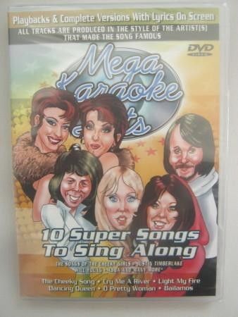 Mega Karaoke Hits vol. 6, uusi dvd, Imatra/posti