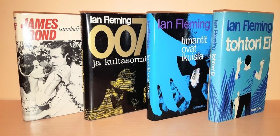 Ian Fleming James Bond (kirjavalikoima) 1960-luku