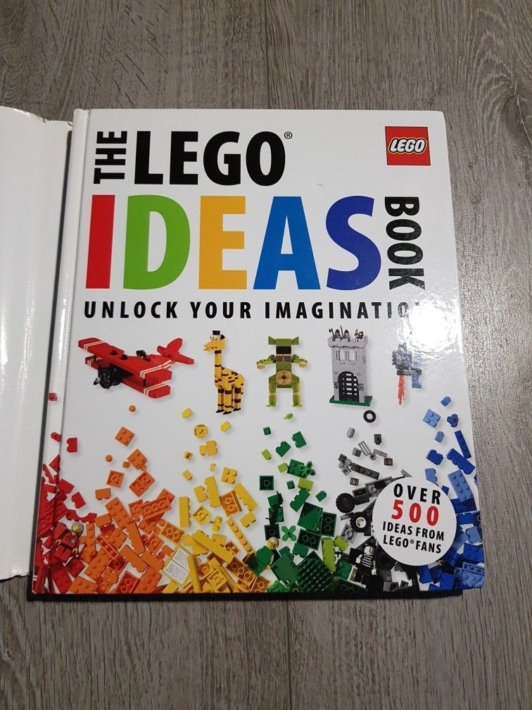 The Lego Ideas book eli lego rakenteluopas