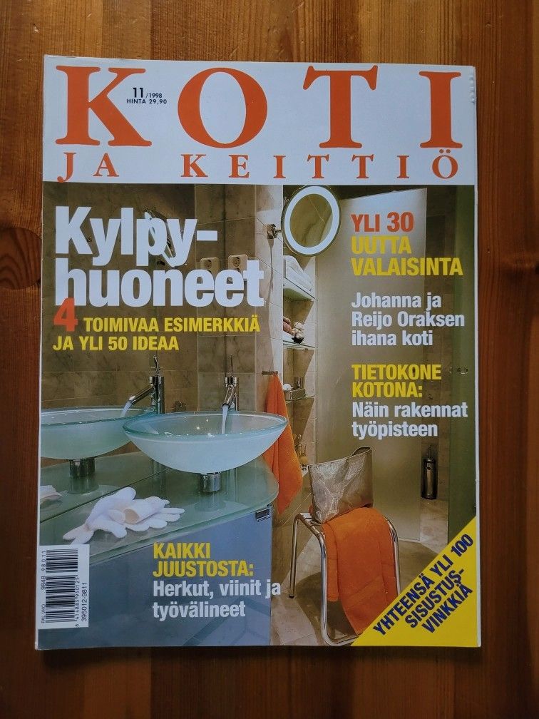 Koti ja keittiö -lehti nro 11/1998