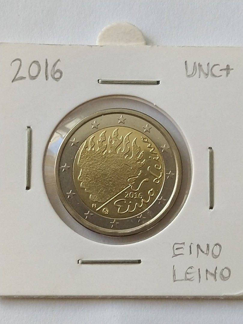 Suomen 2 ee 2016 Eino Leino UNC+