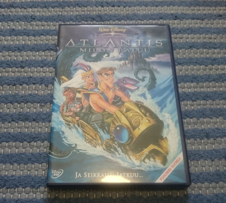DVD Atlantis Milon paluu