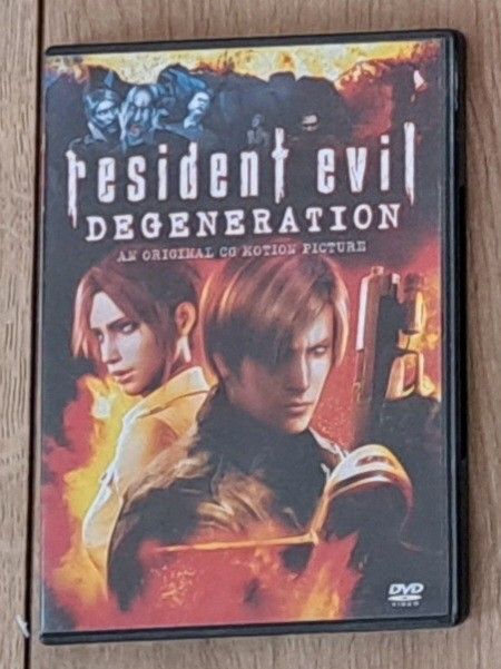 Resident evil degeneration dvd