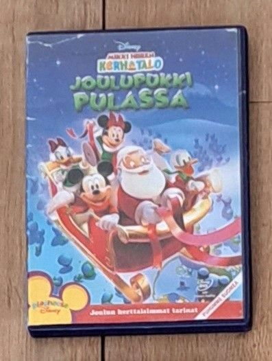 Mikki hiiren kerhotalo joulupukki pulassa dvd